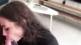 BBW MILF Tribbing in Striped Pajamas During Lockdown