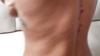 Husband watches stepson fuck his wife at the same time