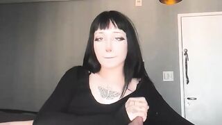 PAWG GOTH BABE FUCK & CUM IN BIG ASS ft. Amberzinha 2