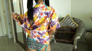 Thai MILF Lily Koh Shows Off Her Big Bubble Butt During Songkran