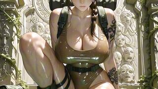 Lara get fucked in temple as wild sex explodes in the ruins
