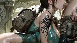 Lara get fucked in temple as wild sex explodes in the ruins
