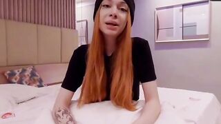 Redhead Brazilian damsel Tura's very first porn gig is incredible - XXX!