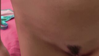 Naughty blonde teen stepdaughter Khloe Kapri begs stepdad to fuck her hard