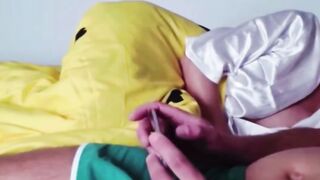 StepMom and Stepson Watch Porn in Bed