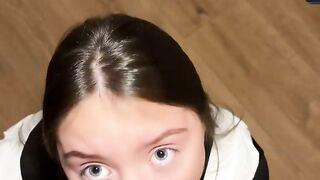 POV: Teen Doll Gets Hardcore Sex From Duo