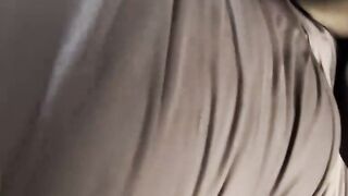 Brazilian Brunette Gives Assjob in Tight Shorts
