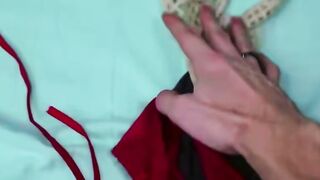 Step MILF Fucks Stepson and Gets Cum on Her Huge Titted