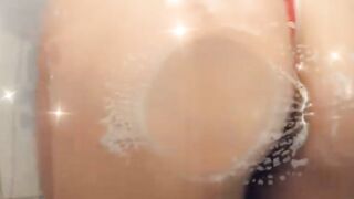 Sexy Latina Shower Blowjob