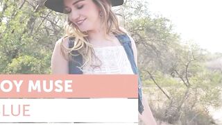 Skye Blue Outdoor Striptease