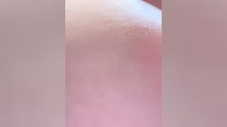 Cute Tattooed Brunette with Big Tits Teases Outdoors