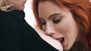 Horny Ariel Demure & Lilly Bell Get Caught Fucking