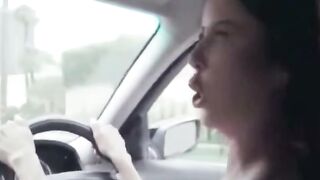 Eugenia Magalimova: Schwarzer Oral Sex mit Schlucken