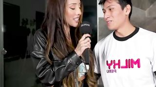 Brazilian Babe Andrea Dedicates Hardcore Casting to Her Ex