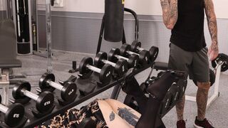 Trans Lena Moon Gets Her Big Ass Fucked in the Gym