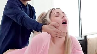 Angie Lynx Rides Jordi's Big Cock in a Quiet Office Meeting