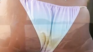 Tahlia Paris: Busty MILF Striptease in Lingerie