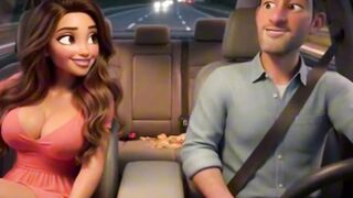 MILF Secret Car Seduction with Old Friend (AI Hentai)