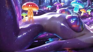 Forest Fairy Delivers a Wild Blowjob and Magical Facial