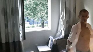 Public Footjob: Self-Service Toe Job