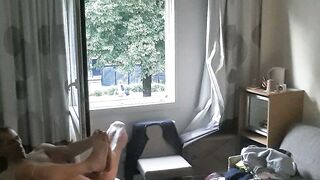 Public Footjob: Self-Service Toe Job