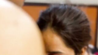 Big Boobs Housewife Sucks and Fucks Ex-Boyfriend