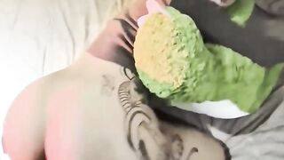 Brazilian Babe Amberzinha's Massive Booty & Big Cock Action