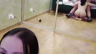 Muscular Man Fucks Sweetheart and Makes Her Swallow