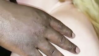 Blonde BBW Abigail Mac Rides a Massive African Cock