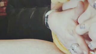 Lady Spice Anal Gape and Deepthroat Cum Swallowing