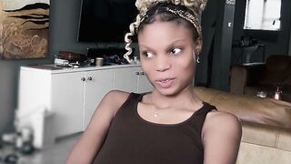 Cute Black Teen Sawadi Jones Gets Rough Intercourse with White Friend