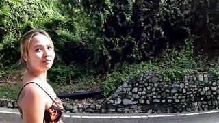 POV: Thai Cougar Mistress Gets Roughly Pounded Outdoors
