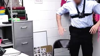 Busty Chinese Suspect Alexia Pleases Office Officer
