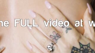 Curvy Tattooed MILF Joanna Angel Strips in Lingerie