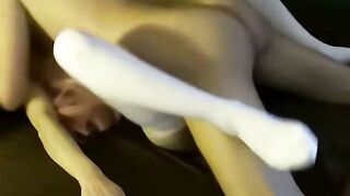 Skinny 19-Year-Old Raquel Devine Squirts With Boyfriend
