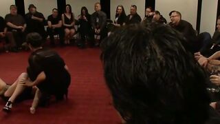 Jessie Cox Bound and Gangbanged in Kink Castle