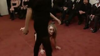 Jessie Cox Bound and Gangbanged in Kink Castle