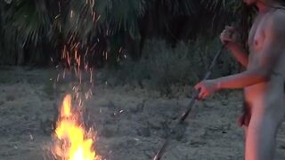 Jack Holden Jerks Off Solo in the Wild Outdoors