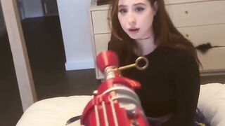 Hot Russian Babe Pleads for Creampie Before Class