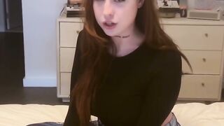 Hot Russian Babe Pleads for Creampie Before Class