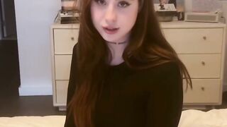 Hot Russian Babe Pleads for Creampie Before Class