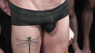Derek Kage Stunned by Massive Penises