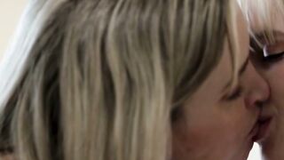 Naughty Lesbians Enjoy Fingering Their Pussies
