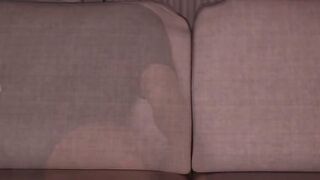3D Animation Couple Outdoor Sex Scene with Purple Hair Woman