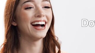 Petite Redhead Myra Moans Solo Vibrator Masturbation