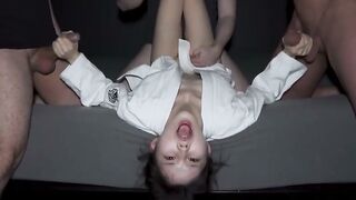 Horny Asian Threesome with Breezy Hankers