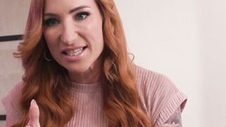 Redhead MILF Sophia Locke Takes Stepson's Big Cock for a Last Ride