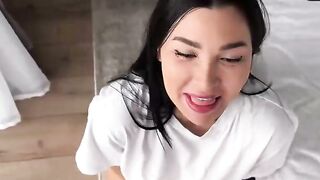 Step Sis No Panties Tricks Bro Into a Hardcore Creampie