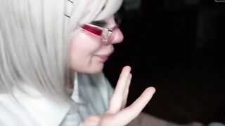 Nerd Damsel Turns Into a Nasty Hardcore Nympho