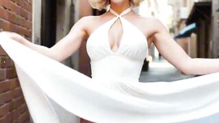 Marilyn Monroe's Ass Stretched by AI Cum